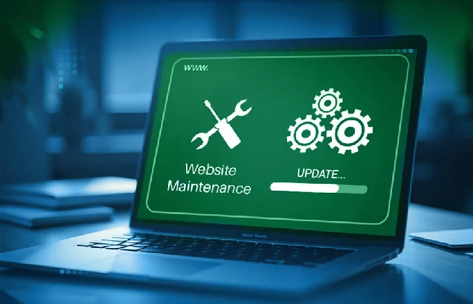Website management ensuring optimal performance and reliability